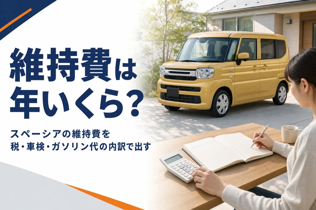 軽ハイトワゴンと家計簿